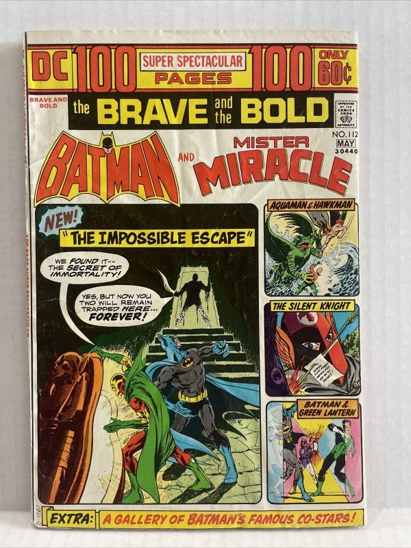 Brave And The Bold #112 DC 100 Pages