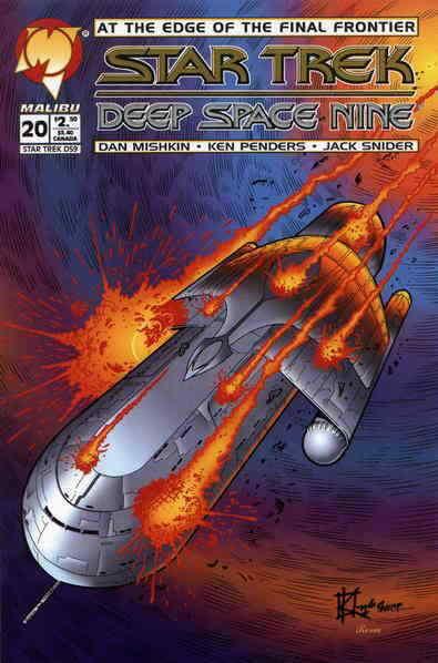 Star Trek: Deep Space Nine (Malibu) #20 FN; Malibu | save on shipping - details