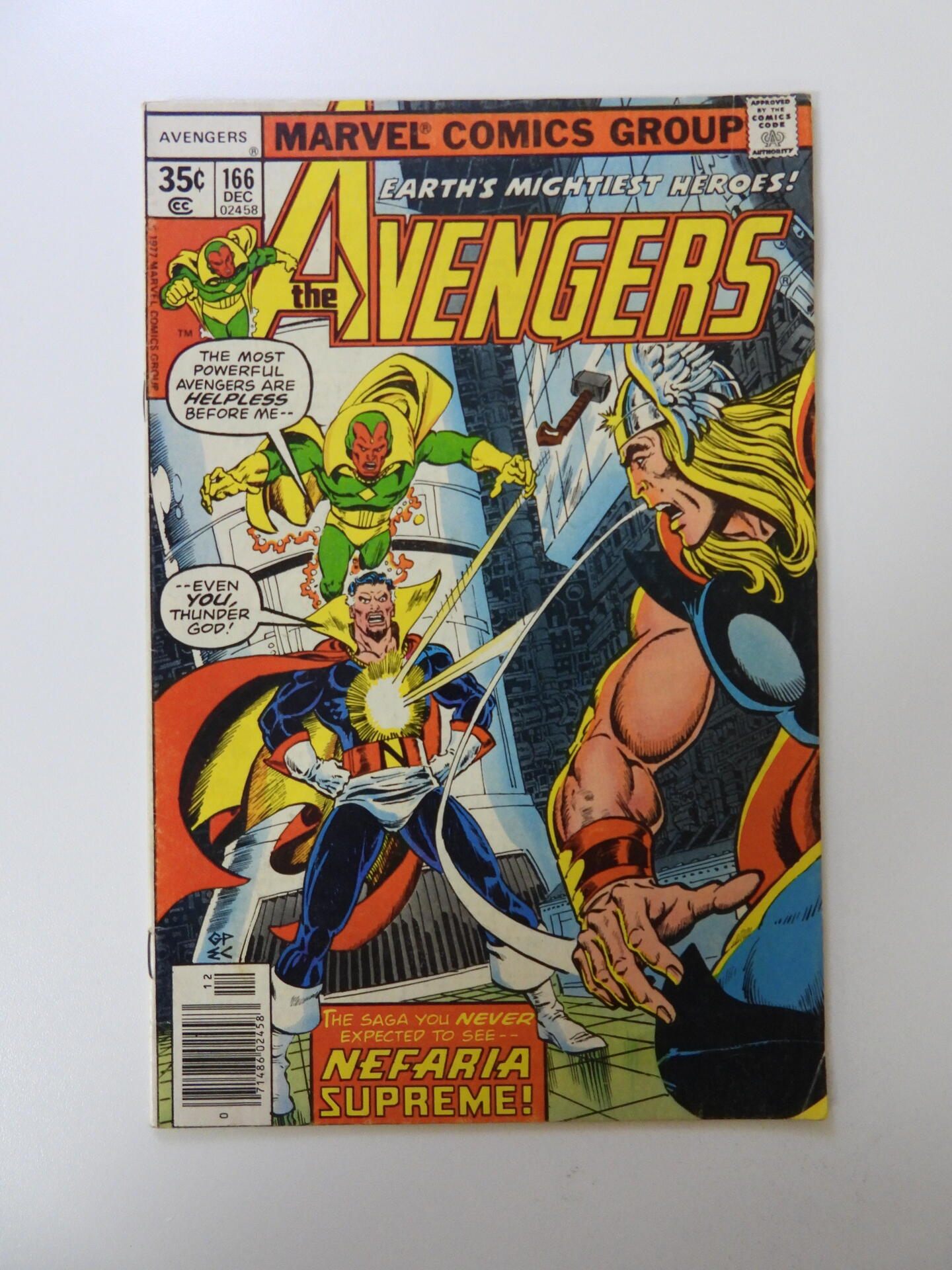 The Avengers #166 (1977) FN/VF condition | Comic Books - Bronze Age ...