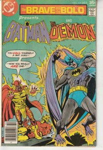 The Brave and the Bold #137 (1977)  Batman and The Demon