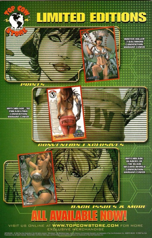 Witchblade #103 Variant Cover (2007) Michael Turner Cover Art New