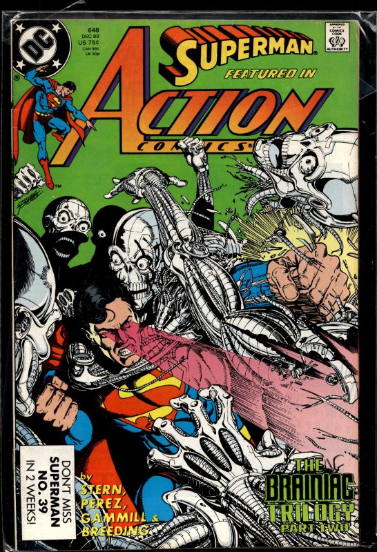 Action Comics #648 (1989) Superman