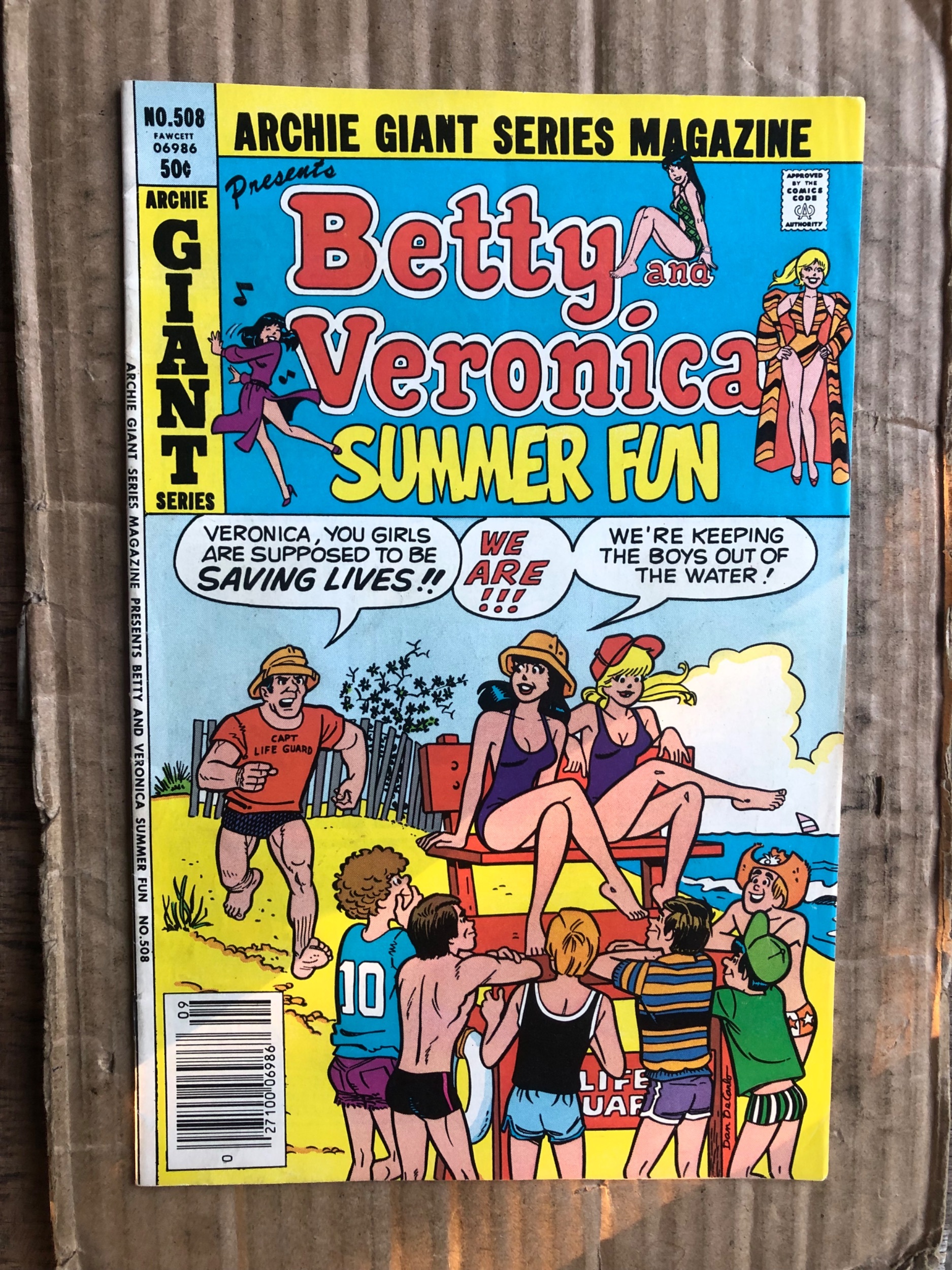 Archie Giant Series Magazine 508 1981 Comic Books Bronze Age Archie Comics Hipcomic