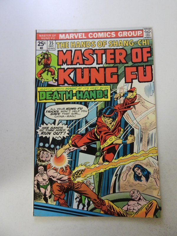 Master of Kung Fu #35 (1975) VF- condition