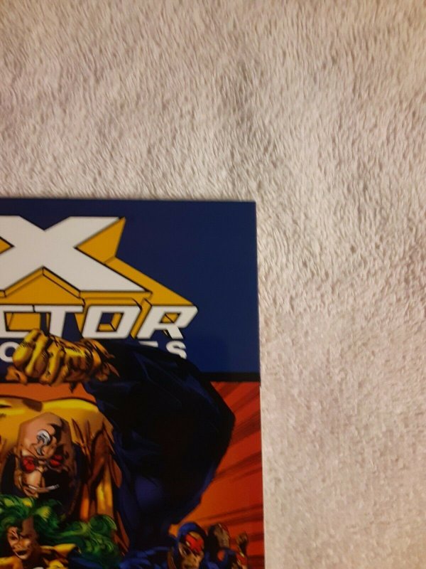 X-Factor Visionaires Vol 1 Written by PETER DAVID. Art/cover by LARRY STROMAN.