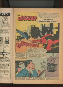 (1961) Adventures of the Jaguar #3: SILVER AGE! COMBINED SHIPPING! (4.0/4.5)