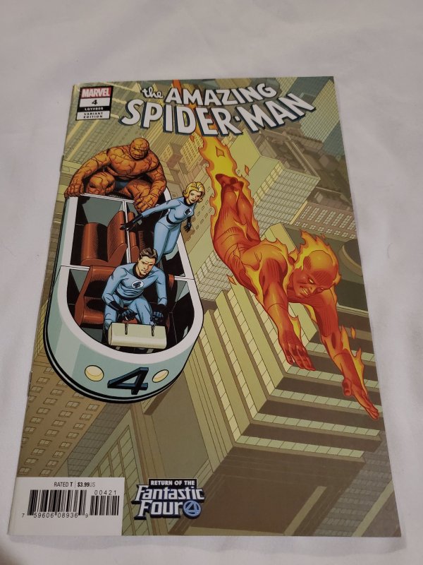 Amazing Spider-Man 4 Near Mint Cover by Chris Sprouse