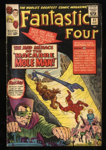Fantastic Four #31 GD/VG 3.0