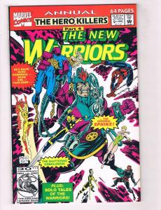 The New Warriors #2 FN/VF Marvel Comics Comic Book 1992 DE37 TW7