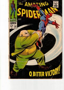 The Amazing Spider-Man #60 (1968) GD+ Affordable-Grade Kingpin! OBitter Victory!