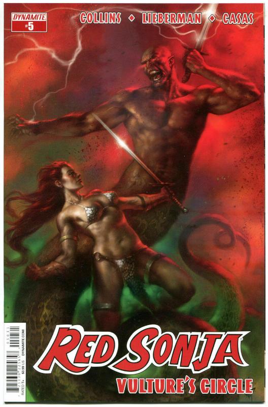 RED SONJA Vulture's Circle #5 C, NM-, She-Devil, Parrillo,2015,more RS in store