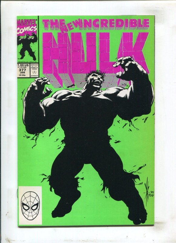 Incredible Hulk #377 - 1st Appearance of Professor Hulk / Direct Ed (9.0OB) 1991