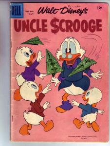 Uncle Scrooge, Walt Disney #23 (Sep-58) VG- Affordable-Grade Uncle Scrooge