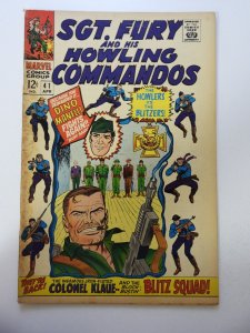 Sgt. Fury #41 (1967) VG Condition