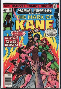 Marvel Premiere #33 (1976) Solomon Kane