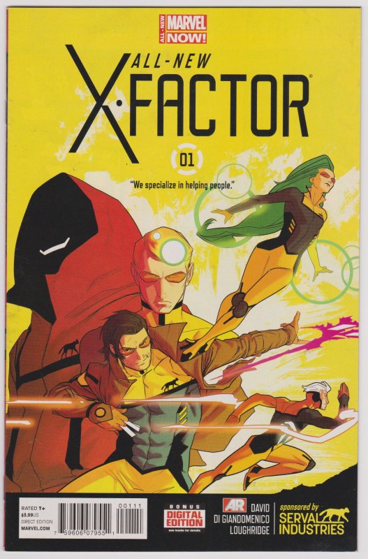 All New X-Factor #1 (VF-NM)