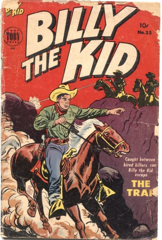 Billy The Kid Adventure #25  1954 - Toby  -G - Comic Book