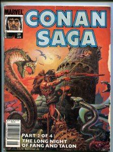 CONAN SAGA BARGAIN LOT OF 4 1990-MARVEL-STAN LEE-ISSUES #38-#39-#44-#45