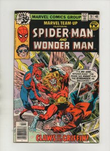Marvel Team-Up #78 - Spider-Man & Wonder Man Vs The Griffin - (Grade 6.0) 1979