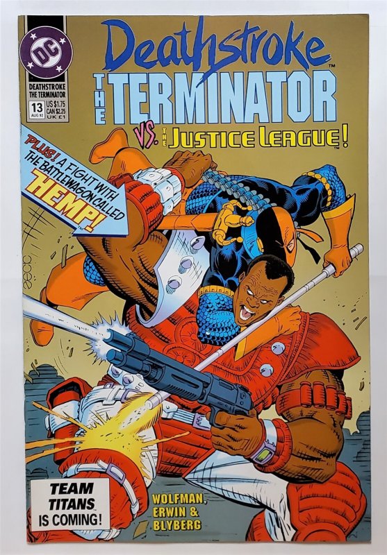 Deathstroke the Terminator #13 (Aug 1992, DC) 8.0 VF