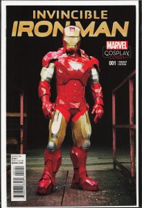 Invincible Iron Man #1 Cosplay Cover (2015) Iron Man