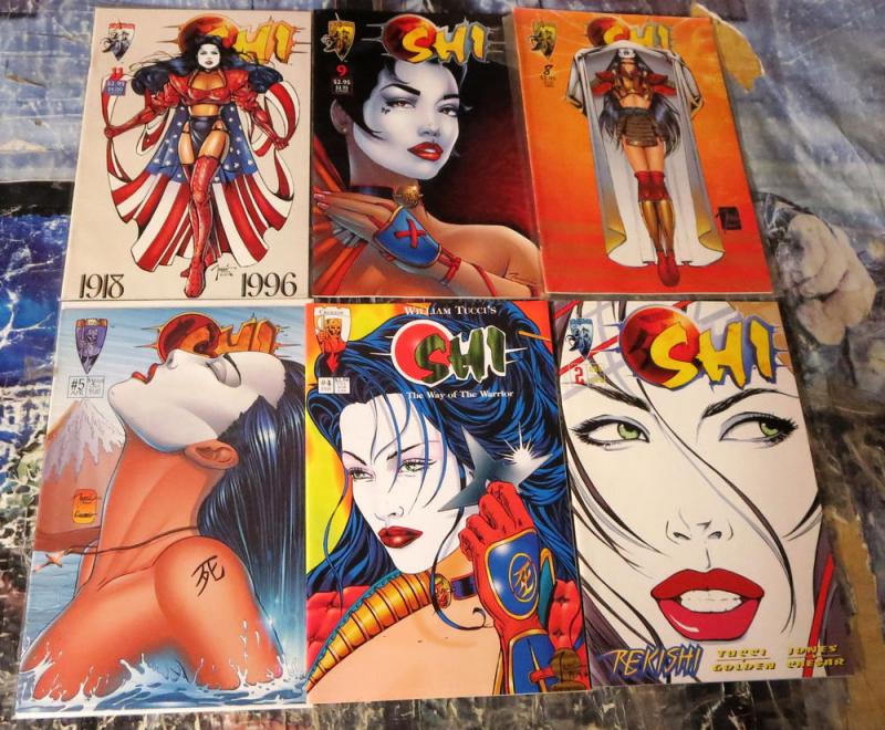 SHI Collection!  23 books- VF or better!  Bill Tucci! Daredevil! Tomoe! Cyblade!