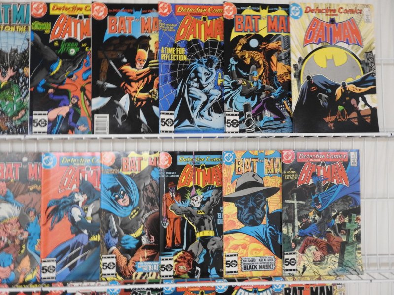 Huge Lot (60) Bronze/Copper Batman Comics W/Keys!! #386, #358+ See Description!!