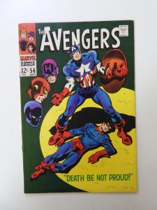 The Avengers #56 (1968) VF- condition
