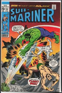 Sub-Mariner #34 (1971) Namor the Sub-Mariner