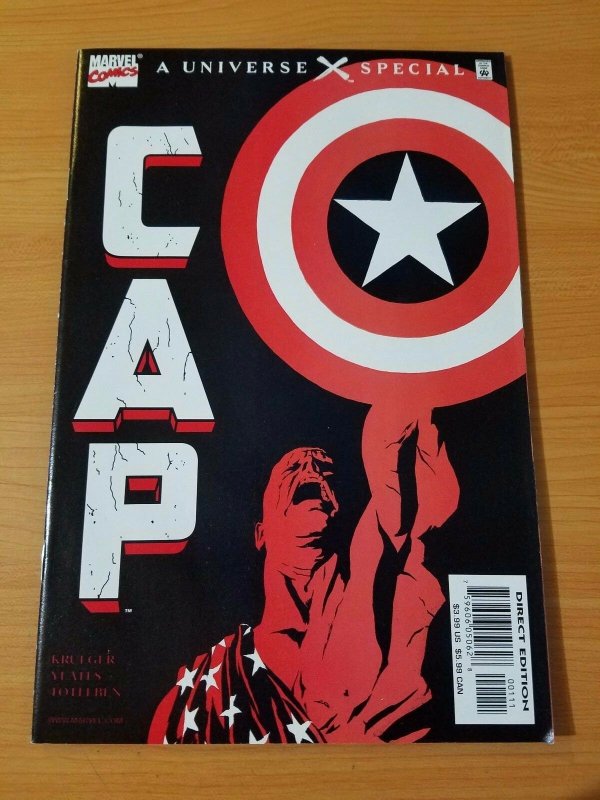 Universe X: Cap #1 ~ NEAR MINT NM ~ (2001, Marvel Comics)