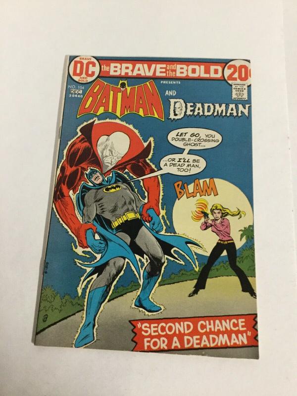 Brave And The Bold 104 Fn/Vf Fine/Very Fine 7.0 DC Comics
