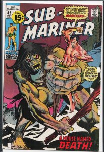 Sub-Mariner #42 (1971) Namor the Sub-Mariner