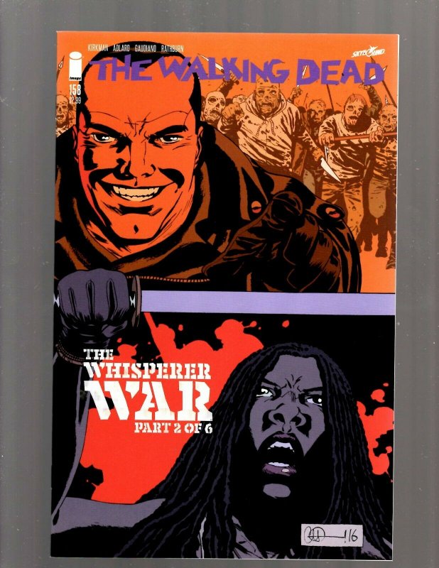 Lot Of 6 Walking Dead Image Comic Books # 152 155 156 157 158 159 Rick Negan RP4