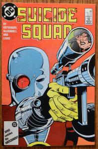 SUICIDE SQUAD #6 VF- 7.5 (DC COMICS 1987) CLASSIC DEADSHOT COVER -  2020 MOVIE!