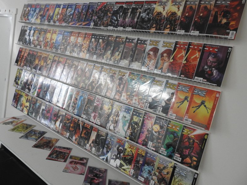 Huge Lot of 120+ Comics W/ All Ultimate X-Men!!! Avg. VF+ Condition!