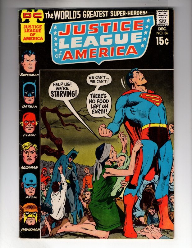 Justice League of America #86 (1970)   / ECA6