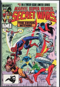 Marvel Super Heroes Secret Wars #3 (1984) [Key Issue]