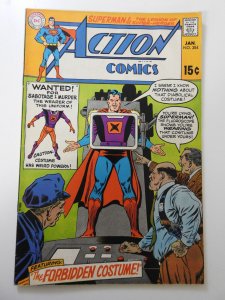 Action Comics #384 (1970) VG+ Condition moisture stain