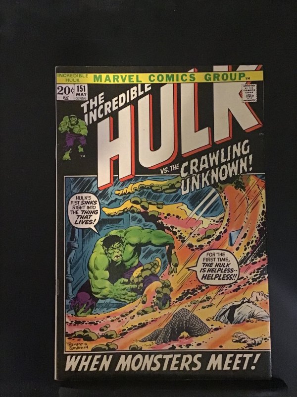 The Incredible Hulk #151 (1972)