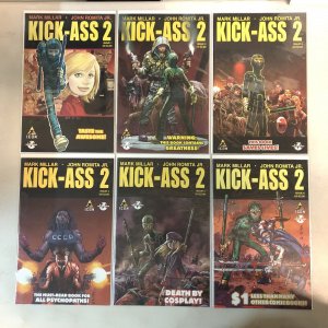 Kick-Ass 2 (2010) #1 2 3 4 5 6 7 1-7 (VF/NM) Complete Set Run Marvel/Icon