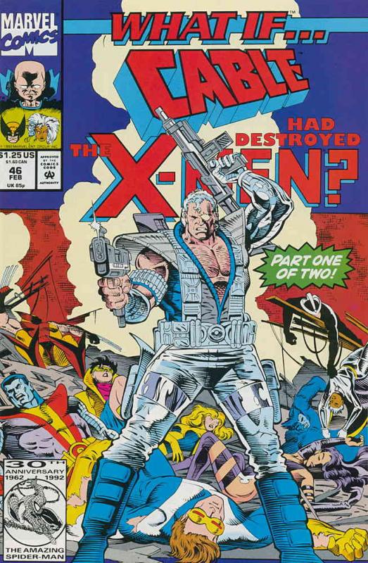 What If ? (Vol. 2) #46 FN ; Marvel | Cable Destroys X-Men What If ? (Vol. 2) #46 FN ; Marvel | Cable Destroys X-Men