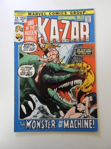 Astonishing Tales #14 (1972) FN- condition  subscription fold