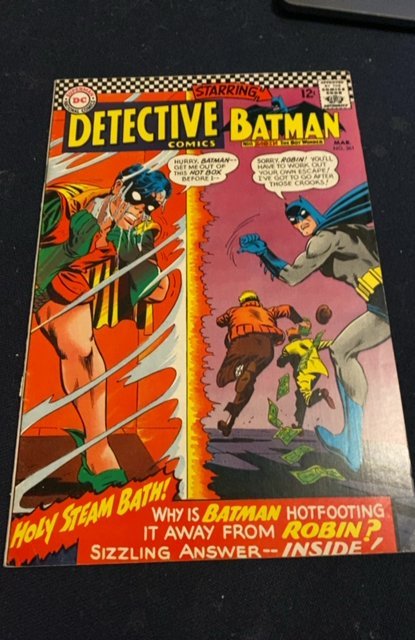 Detective Comics #361 (1967) Holy steam bath