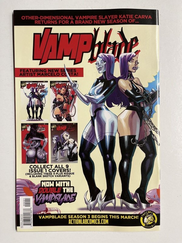 Baby Badass #2 Variant Cover VF 8.0 Action Lab 2018 D.E. Schrader & Tim Larsen