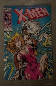 The Uncanny X-Men #214 (1987) X-Men 