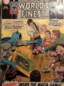 World’s Finest #194, Andru/Esposito art, Batman a mafioso??