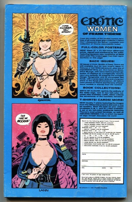 Amazing Heroes Swimsuit Special #2  1991 - Fantagraphics  -FN/VF - Comic Book