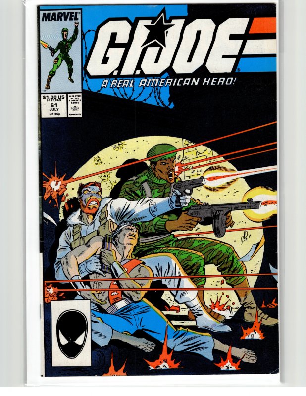 G.I. Joe: A Real American Hero #61 (1987) G.I. Joe