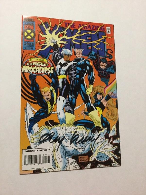 Amazing X-Men 1 NM Near Mint Signed By Andy Kubert With CoA