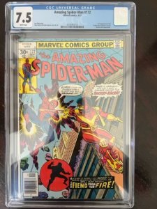 The Amazing Spider-Man #172 (1977) - CGC 7.5 - 1st Rocket Racer !